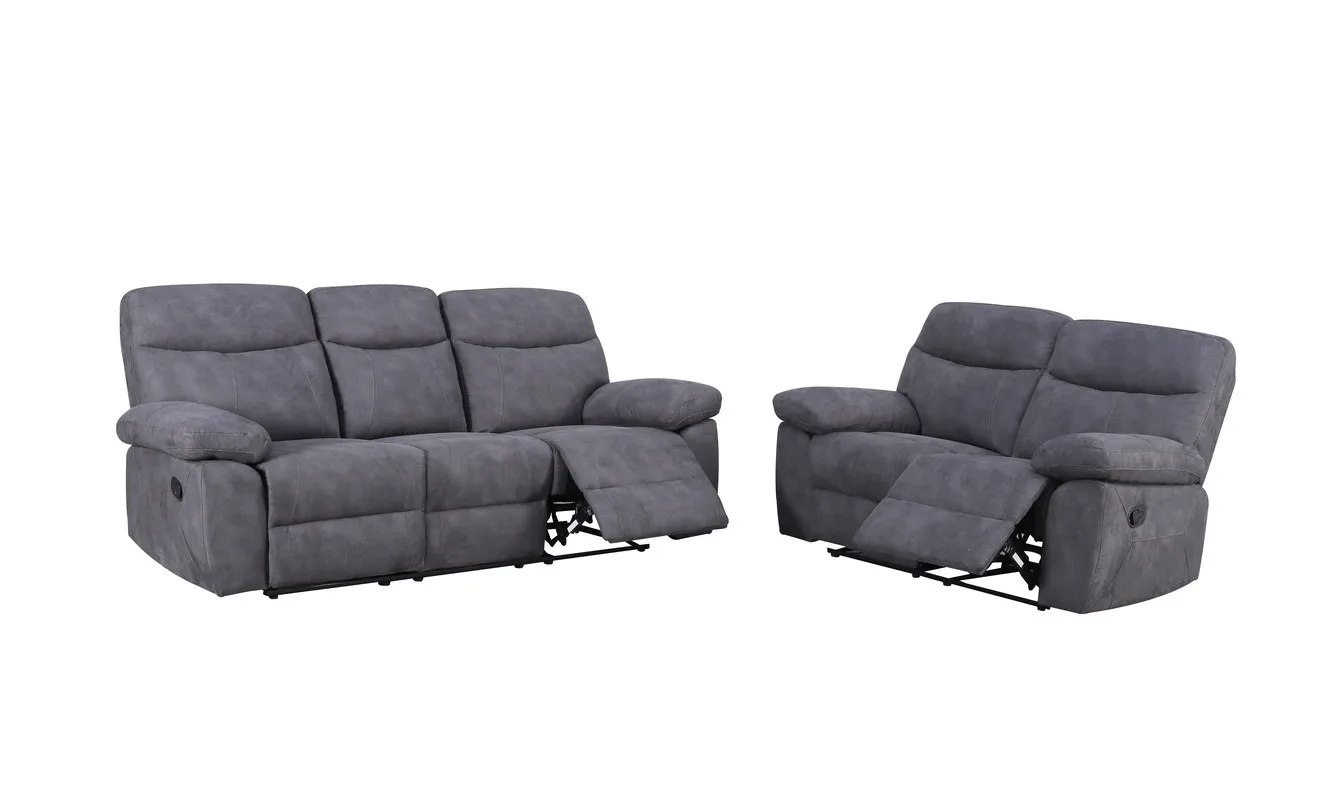 מערכת ישיבה 2+3 עם ריקליינרים דגם GA760