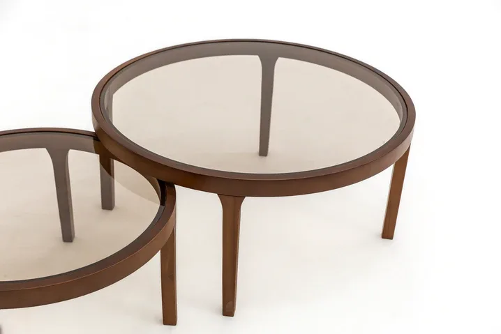צמד שולחנות דגם COCONUT ROUND